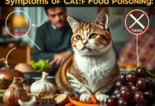 علامات-تسمم-القطط-بالأكل-المنزلي