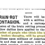 القرن التاسع عشر كان لديه “Brainrot” أيضًا!