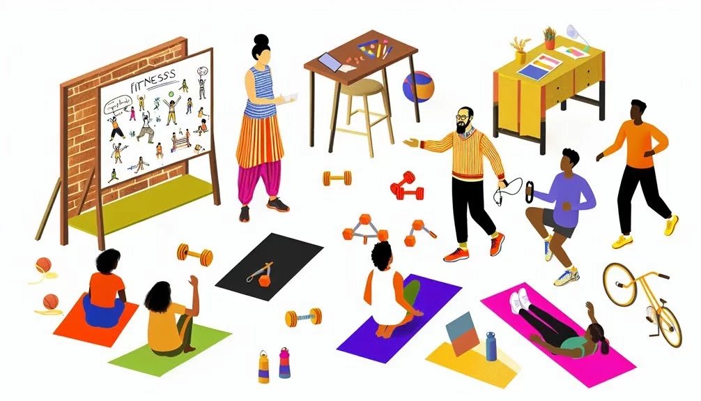 كيفية تصميم ورش اللياقة التعليمية للمدارس والجامعات