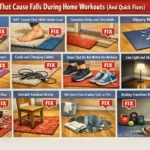 12 شيئًا يسبب السقوط أثناء التدريبات المنزلية (وإصلاحات سريعة)