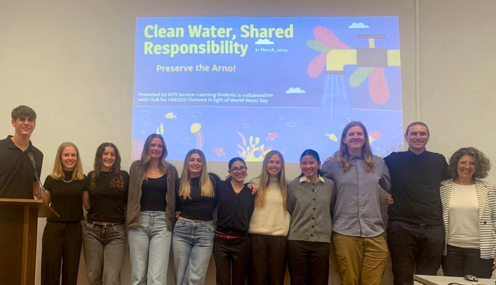 فلورنسا كفصل دراسي: التعلم الخدمي مع اليونسكو