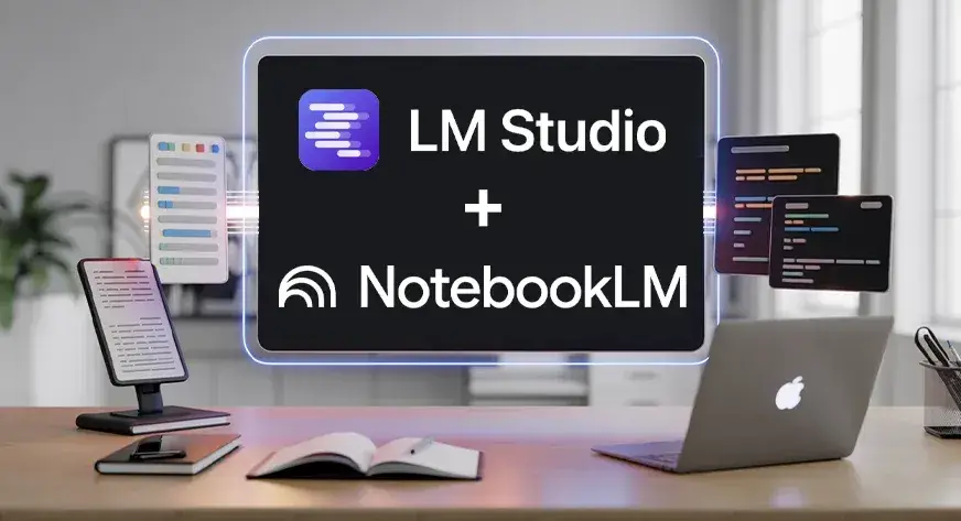 أنشئ خطًا قويًا لأبحاث الذكاء الاصطناعي باستخدام LM Studio وNotebookLM