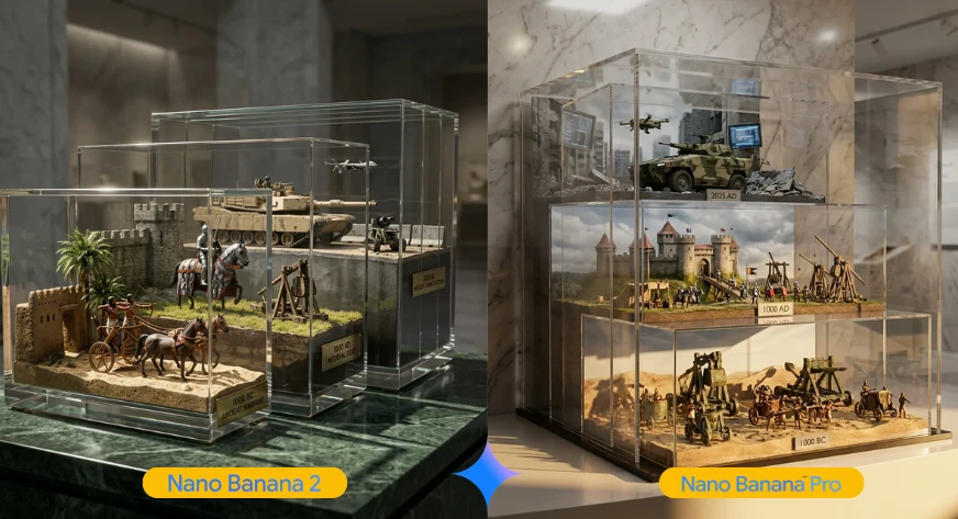 نانو الموز 2 مقابل نانو الموز برو: ما هو الفرق؟