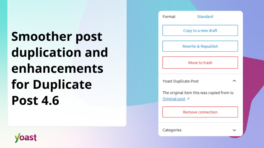 الميزات والتحسينات الجديدة • Yoast